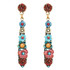 Michal Golan Earrings - Eden 2 Parts Long Dangle