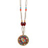 Michal Golan Necklace - Multibright Round Long Chain With Beads