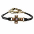 Michal Golan Pink Cross Bracelet