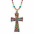 Michal Golan Multibright Cross Necklace