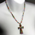 Michal Golan Multibright Cross Necklace