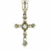 Double Chain Large Mother Of Perals Cross