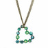 Green Michal Golan Jewelry Heart Necklace
