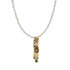Michal Golan Jewelry Swirl Rectangle Orange Necklace