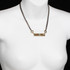 Michal Golan Necklace Sideways Bar - second image