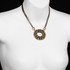 Teal Michal Golan Jewelry Large Open Circle Necklace - second image