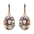 Michal Golan Jewelry Medium Oval Pink Earrings
