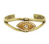 Gold Medium Cuff bracelet from Michal Golan Jewelry