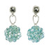 Anat Jewelry Turquoise Crystal Shabby Chic Earrings