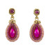 Anat Jewelry Pink Joy Nouveau Glam Earrings