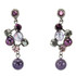 Purple Nouveau Glam earrings from Anat Jewelry