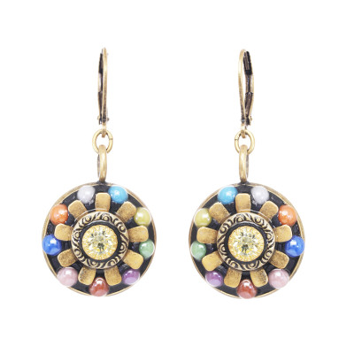 Michal Golan Michal Golan Dark Flower Earrings