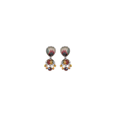 Ayala Bar Sunflower Surprise Golden Petal Earrings