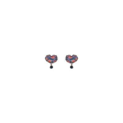 Ayala Bar Amber Bloom Coral Seed Post Earrings