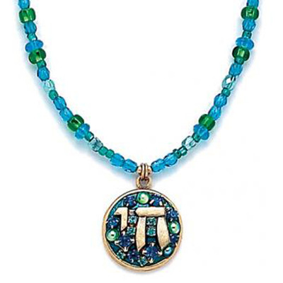 Gold Chai Necklace By Michal Golan