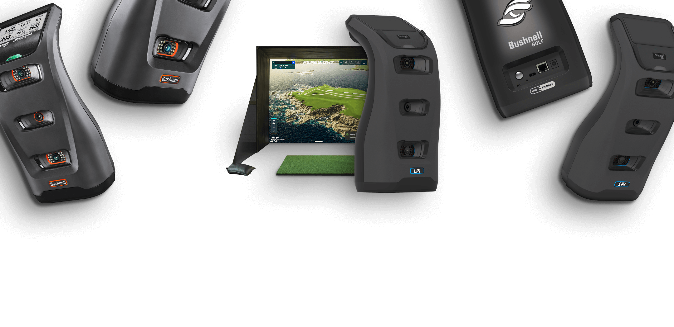 Bushnell Golf Launch Monitors Category Banner Image