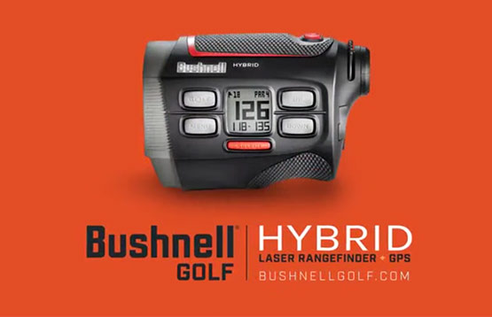 Golf Laser Rangefinder & GPS - Hybrid | Bushnell Golf