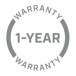 Bushnell Golf 1-year warranty icon. Bushnell Golf 1-year warranty icon.