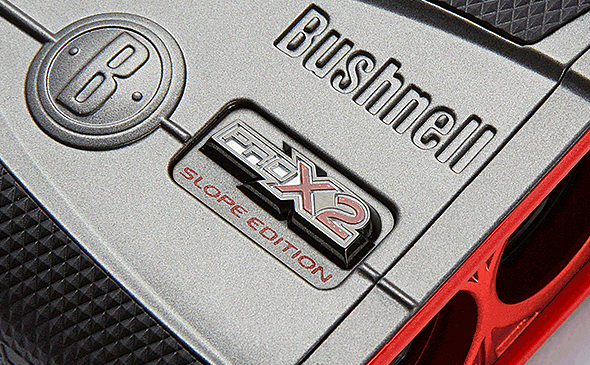 Bushnell Golf Pro X2 slope edition animated gif.