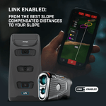 Graphic of LINK Enabled LPi with Pro X3+ LINK showing MyBag on phone Graphic of LINK Enabled LPi with Pro X3+ LINK showing MyBag on phone