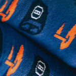 Close-up detail of Laser Rangefinder socks.