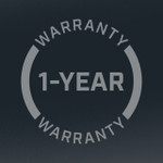 Graphic of Bushnell Golf 1-Year Warranty. Graphic of Bushnell Golf 1-Year Warranty.