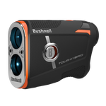 Three Quarter front view of Tour Hybrid Laser Rangefinder and GPS on transparent background.