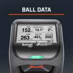 Launch Pro Launch Monitor Detail Of Screen Showing Ball Data On Dark Background Launch Pro Launch Monitor Detail Of Screen Showing Ball Data On Dark Background