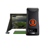 Full Bushnell simulator system with Launch Pro monitor.