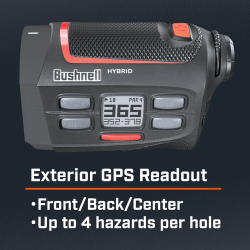 bushnell golf rangefinder hybrid