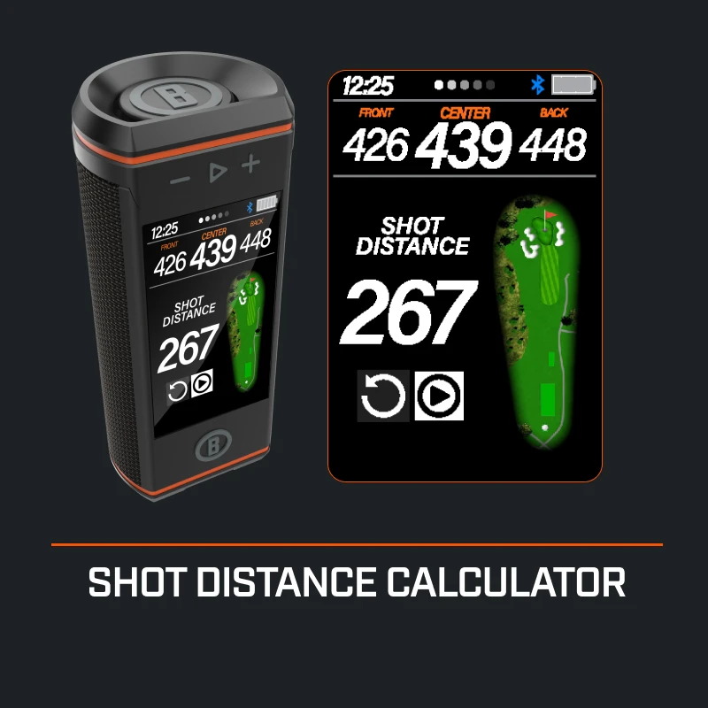 Wingman HD – Golf GPS Speaker with HD Touchscreen & 360°