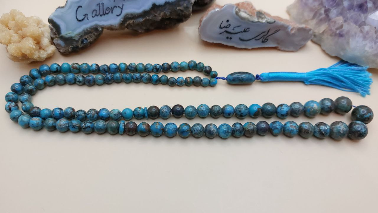 Genuine Tasbih Feroza Nishaburi Iranian Persian Turquoise Rosary