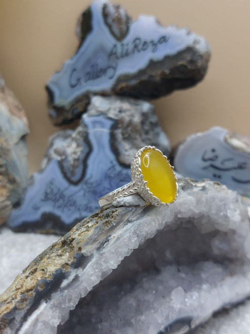 Sharaf al Shams 925 silver sterling unisex ring, real Yellow Aqeeq Yemeni,
Sharaf al Shams 925 silver sterling women ring, real Yellow Aqeeq Yemeni,
Sharaf al Shams 925 silver sterling ladies ring, Natural Yellow Aqeeq Yemeni,