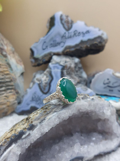 Yemeni Green Aqeeq ring Shia UK, Yemeni Green Aqeeq ring UK, girls Green Yemeni Aqeeq ring UK, lady Yemeni Green Aqeeq ring UK, Yemeni Green Aqeeq ring women UK,