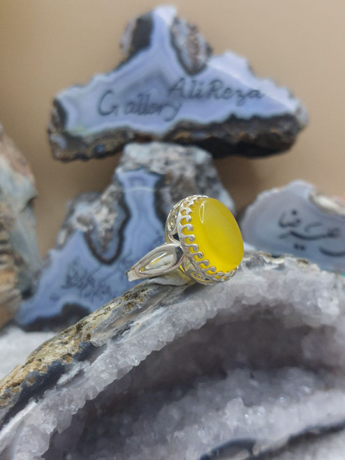 Sharaf al Shams 925 silver sterling unisex ring, real Yellow Aqeeq Yemeni,
Sharaf al Shams 925 silver sterling women ring, real Yellow Aqeeq Yemeni,
Sharaf al Shams 925 silver sterling ladies ring, Natural Yellow Aqeeq Yemeni,