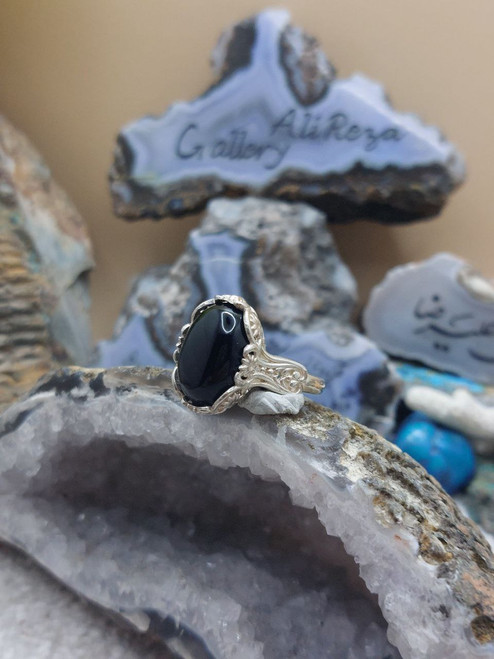 Carnelian Black Aqeeq Silver ring men, Black Carnelian Aqeeq Silver ring for men, Carnelian Black Aqeeq Silver ring for boy, Black Carnelian Aqeeq Gemstone men Silver ring, Yemeni Black Agate Silver ring men, Black Aqeeq Yemeni kabaddi men Silver ring, Black Aqeeq Yemeni Silver ring, Black Yemeni Agate Silver ring men,