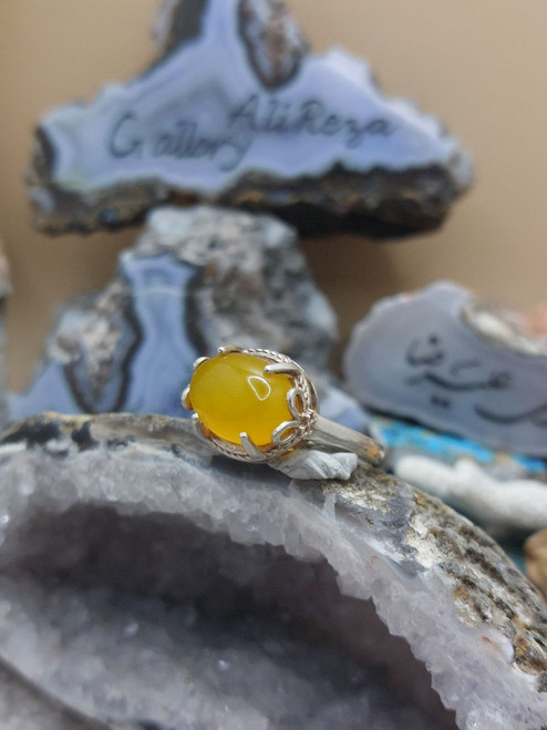 Sharaf al Shams 925 silver sterling unisex ring, real Yellow Aqeeq Yemeni,
Sharaf al Shams 925 silver sterling women ring, real Yellow Aqeeq Yemeni,
Sharaf al Shams 925 silver sterling ladies ring, Natural Yellow Aqeeq Yemeni,