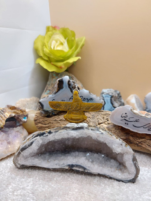 Tiger eye pendant, Farvahar Charm, Farvahar Nacklace, Tiger eye pendant, Farvahar Charm, Farvahar Nacklace,