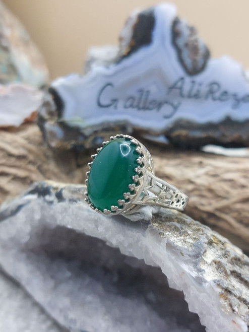 Green Yemeni Aqeeq ring Shia UK, Green Yemeni Aqeeq ring UK, girls Green Yemeni Aqeeq ring UK, lady Green Yemeni Aqeeq ring UK, Green Yemeni Aqeeq ring women UK,