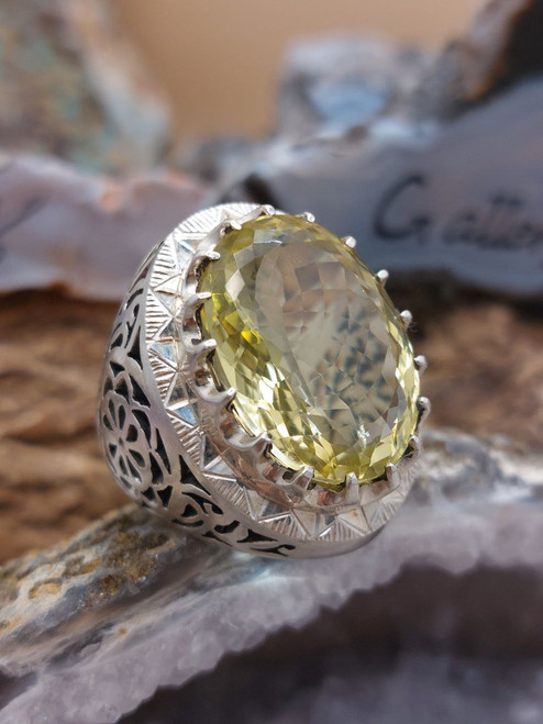 Genuine Yellow Citrine, Natural Citron, Vitreous Quartz,