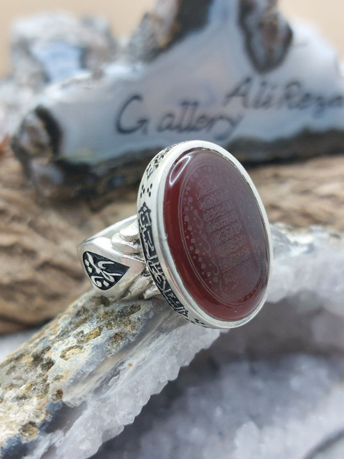 Carnelian Aqeeq ring, carnelian Aqeeq ring for men, carnelian Aqeeq ring for lady, carnelian Aqeeq stone ring,