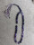 Purple Aqeeq Agate Tasbeeh Rosary Tasbih Misbaha Sibha Prayer Beads 10mm Beads تسبیح مسبحه سبحه