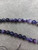 Purple Aqeeq Agate Tasbeeh Rosary Tasbih Misbaha Sibha Prayer Beads 10mm Beads تسبیح مسبحه سبحه