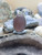 Aqeeq Light Purple, 925 Silver, Ladies Pendant, Aqiq Light Purple, Untreated Light Purple Agate Mocha stone,