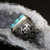 Turquoise 925 sterling silver men Ring, Shia Muslim Ladies Ring