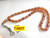 Natural Untreated Aqeeq Yemeni Tasbih, Genuine Untreated Aqiq Yemeni Tasbeeh, Tasbih Mesbehe Misbaha Rosary Sibha Light Brown Colour Agate 33 Beads سبحة تسبیح مسبحه عقیق یمنی