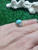 Turquoise Ajami 925 silver sterling kids ring Natural, Shia Muslim Feroza Ring,