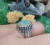 Turquoise Shajari, 925 silver sterling men ring, Shia Muslim Feroza Ring,