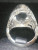 Dure Najaf Ashraf Crystal Quartz Genuine Natural 14 Masoomins 925 Sterling Silver Ring
