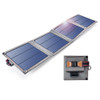 Choetech SC004 14W Waterproof Portable Foldable Solar Panel USB Charger Grey